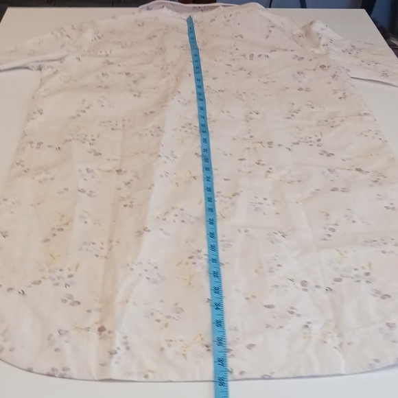 Floral Button-Down Nightshirt - Picture 7 of 7